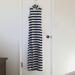 Urban Outfitters Dresses | Black And White Striped Long Maxi Dress With High Turtleneck Collar | Color: Black/White | Size: S
