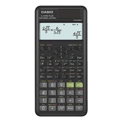 CASIO Schulrechner »FX-87DE Plus 2nd edition« schwarz, 7.7x1.1x16.2 cm Image