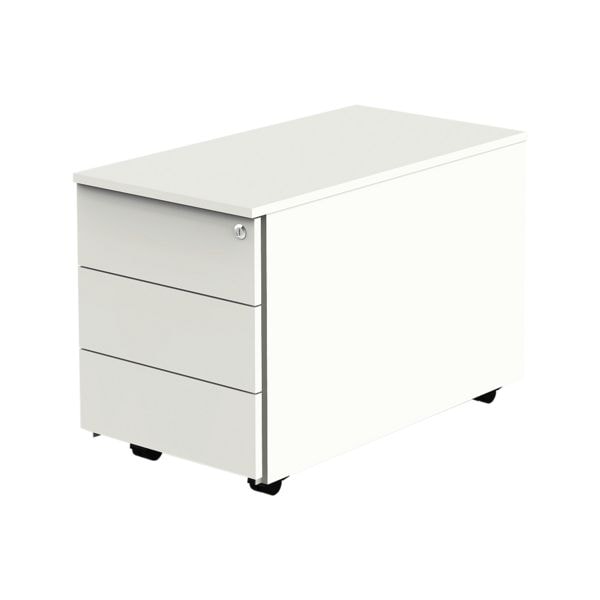 Kerkmann Rollcontainer »Move 1 Style« mit 3 Schubladen weiß, 43x54x80 cm