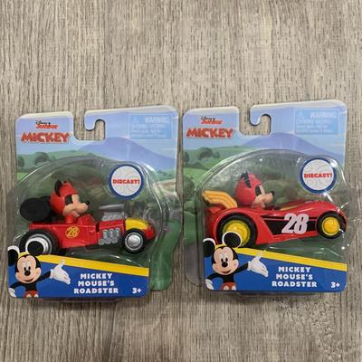 Disney Toys | Nwb Fisher-Price Disney Junior Mickey The Roadster Racers Mickey's Roadster 2/Pk | Color: Red | Size: One Size