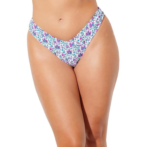 plus-size-womens-high-leg-cheeky-bikini-brief-by-swimsuits-for-all-in-purple-blue-flowers--size-6-/