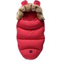 Pushchair & Pram Footmuffs for Buggies Universal Toddler Footmuff for Pushchairs Car Seat Stroller (red)