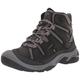 KEEN Men's Circadia Mid Waterproof Hiking Boots, Black/Steel Grey, 9.5 UK