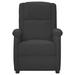 Inbox Zero Massage Recliner Chair Electric Reclining Chair for Elderly Faux Leather in Gray | 31.9 H x 27.6 W x 55.5 D in | Wayfair