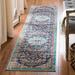 Black/Blue 26 x 0.2953 in Indoor Area Rug - Langley Street® Felty Oriental Power Loom Polypropylene Area Rug in Black/Teal | Wayfair