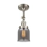 Red Barrel Studio® 1-Light Dimmable Armed Sconce Glass/Metal in Gray | 10 H x 5 W in | Wayfair F6373A873AEE48DCB229F52D4259DEC8