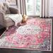 Blue/Green 72 x 0.2953 in Indoor Area Rug - Langley Street® Felty Oriental Fuchsia/Teal Area Rug | 72 W x 0.2953 D in | Wayfair