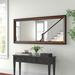 Lark Manor™ Ukiah Modern & Contemporary Bathroom/Vanity Mirror Wood in Brown/Red | 38.25 H x 62.75 W x 2.5 D in | Wayfair