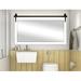 Neace Beveled Bathroom/Vanity Mirror in White Laurel Foundry Modern Farmhouse® | 31.5 H x 65 W x 0.75 D in | Wayfair