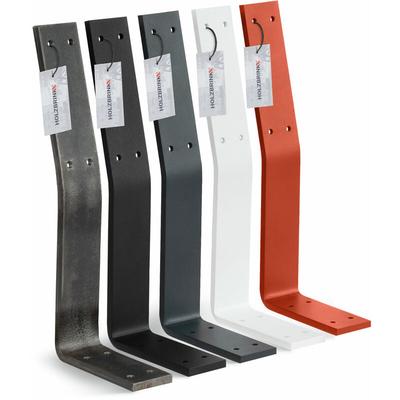 Metall Rückenlehnenhalterung für Sitz, Bank, Bett, Rückenlehne zum Anschrauben, 340x130x50 mm, Image