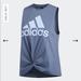 Adidas Tops | Adidas Knotted Tank Top | Color: Tan | Size: M