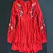 Free People Dresses | Free People Tunic Dress | Color: Pink/Red | Size: S