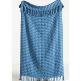 Anthropologie Bedding | Anthropologie Tassled Lucille Throw Blanket - Blue | Color: Blue | Size: Os