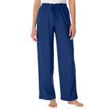 Plus Size Women's Knit Sleep Pant by Dreams & Co. in Evening Blue (Size 6X) Pajama Bottoms