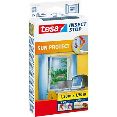 Insect Stop sun protect Fliegengitter Fenster - Insektenschutz mit Blend- & Sonnenschutz - Fliegen