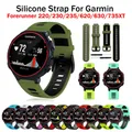 Bracelet de montre en silicone souple pour Garmin Forerunner 735XT remplacement du bracelet