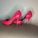 Jessica Simpson Shoes | Jessica Simpson Coral Heels | Color: Pink/Red | Size: 8