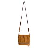 Anthropologie Bags | Anthropologie Miss Albright Leather Crossbody Bag | Color: Tan | Size: 8”Wide X 7.5”High X 3”Deep