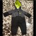 Nike One Pieces | Nike Baby Boy Hooded Jumpsuit Size: :3m | Color: Black/Green | Size: 3-6mb