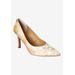 Women's Phoebie Pump by J. Renee in White Yellow (Size 6 1/2 M)