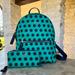 Kate Spade Bags | Kate Spade Chelsea Large Multi Polka Dot Nylon Backpack&Wallet Green Black | Color: Black/Green | Size: Os