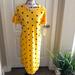 Lularoe Dresses | Lularoe Dress. Nwt | Color: Brown/Yellow | Size: M