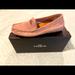 Coach Shoes | Coach Olive Grain Pebble Leather Flats. Size 8.5 | Color: Gray | Size: 8.5