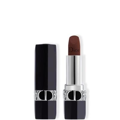DIOR - Rouge Dior Nachfüllbarer – Satiniert, Matt, Metallic & Samtig Lippenstifte 3,5 g Velvet - 400 Nude Line Image