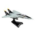 Daron Worldwide Trading Postage Stamp F-14 Tomcat Vf-103 Jolly Rogers 1/16o Scale Airplane Model