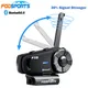 Fodsports FX8 intercomunicador moto para 8 personas 2000M casque de casque étanche IP65 Bluetooth