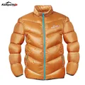 Kamperbox-Veste thermique en duvet d'oie pour homme équipement de camping chaud