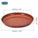 Plant Pot Saucer Plastic Waved Round Flower Drip Trays for Indoor Outdoor
