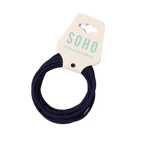 SOHO - Ellie Haargummi Haargummis 10 ct Schwarz Damen