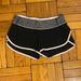 Lululemon Athletica Shorts | Black, Gray, & White Lululemon Athlectica Running / Workout Shorts - Size 4 | Color: Black/Gray | Size: 4