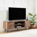 Corrigan Studio® Bryner TV Stand For TVs Up To 70" Wood in Brown | 20.5 H in | Wayfair 9EDED068FDAB4761BA01F6C71C4C8F82