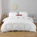 Alwyn Home All Season Feather Down Comforter, Hotel Soft Cover Bedding Comforter Down & Feather Blend/Goose Down in White | Wayfair