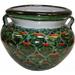 Bungalow Rose Glazed Pot Planter Ceramic | 9 H x 10.5 W x 10.5 D in | Wayfair 77D8991AF1E04B3FB0E12E814CC802A6