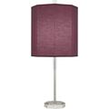 Robert Abbey Kate 32.5" Table Lamp Metal/Fabric in Red/Gray | 32.5 H x 13 W x 13 D in | Wayfair VW05