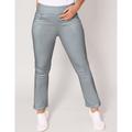 Blair DenimEase™ Flat-Waist Bootcut Jeans - Grey - 10P - Petite