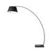 Orren Ellis Rabeeah Arched Floor Lamp - 77" H x 20" W x 69" D Metal in Black | 77 H x 20 W x 69 D in | Wayfair 05F5506B16C54D7AA496EC50D36CEF24