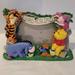 Disney Accents | Disney Hundred Acre Smiles Resin Photo-Picture Frame-Winnie Pooh Friends-3.5x5 | Color: Green/Yellow | Size: Fits 3.5 X5 Inch Picture