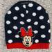 Disney Accessories | Disney Minnie Mouse Beanie | Color: Black/Red | Size: Osg