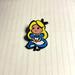 Disney Other | Alice Mini Pin (Authentic Disney Pin) | Color: Cream/White | Size: Os