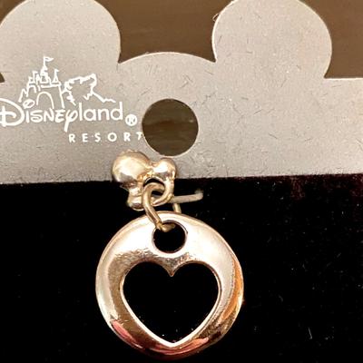 Disney Accessories | Brand New Disney Mickey Mouse Charm In Silvertone Finish. | Color: Silver | Size: Charm Measures 5/8" X 5/8"