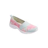 Wide Width Women's The Twist Sneaker by Easy Spirit in Mint Peach (Size 7 1/2 W)