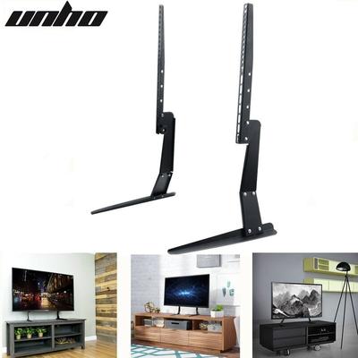 UNHO TV Standfuß 17-55 Zoll Fernseher Ständer Universal LCD LED TV Display Halterung Image