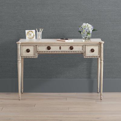 Etienne Writing Desk - French Linen - Frontgate