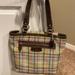 Coach Bags | Coach Wool & Leather Handbag | Color: Brown/Gray | Size: Os