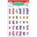 Edupress Sight Words Wall Display Chart in Blue/Green/Pink | 0.94 H x 18.25 W x 24.5 D in | Wayfair TCR62425