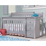 Sorelle Princeton 4-in-1 Convertible Crib & Changer Wood in White | 44 H x 72 W x 26.25 D in | Wayfair 1105-W